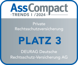 AssCompact Trends I/2024 DEURAG erhält Platz 3