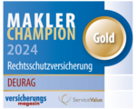 Siegel Makler Champion 2024 Rechtsschutz Gold