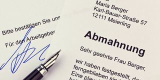 Abmahnung vom Arbeitgeber